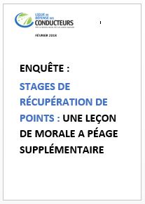Stages de récupération de points : pour moins de discours moralisateurs et plus d’apprentissages pratiques !