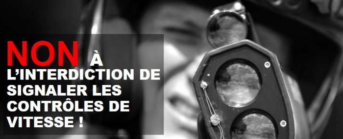 Interdiction de signaler les contrôles de vitesse : vigilance requise !