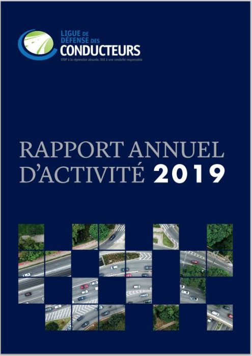 Le rapport annuel 2019 de la Ligue de Défense des Conducteurs est disponible