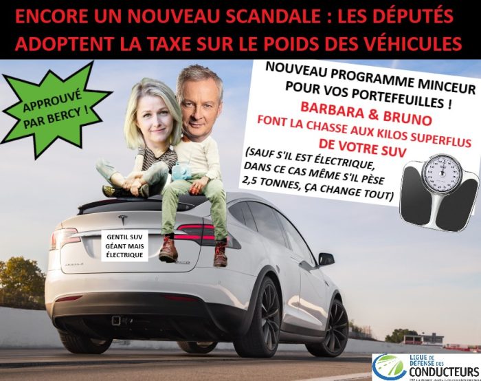 Pompili et Le Maire ont un problème de poids… et inventent une nouvelle taxe