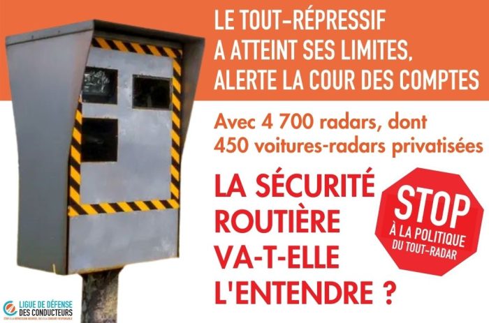 Rapport de la Cour des comptes&nbsp;: vers la fin du tout-radar ?