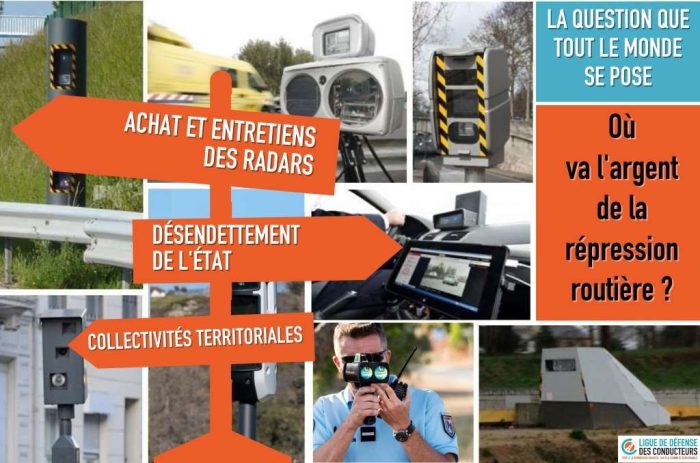 La question que tout le monde se pose 2020 : où passe l’argent de la répression routière ?