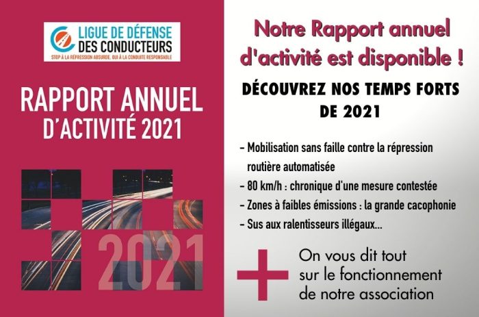 Notre rapport annuel d’activité 2021 est disponible !