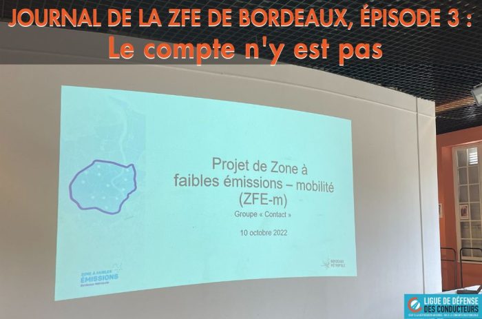 Journal de la ZFE de Bordeaux, épisode 3 : le compte n’y est pas