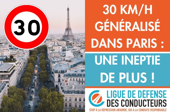30 km/h à Paris : la mesure validée en justice