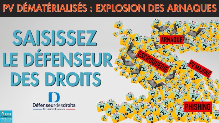 PV dématérialisés : la Ligue de Défense des Conducteurs alerte le Défenseur des droits