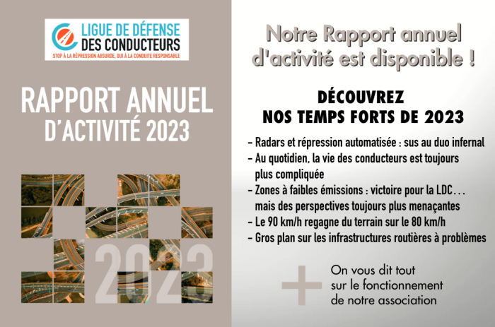 Rapport annuel 2023 : bilan d’une année de victoires et de combats pour la LDC